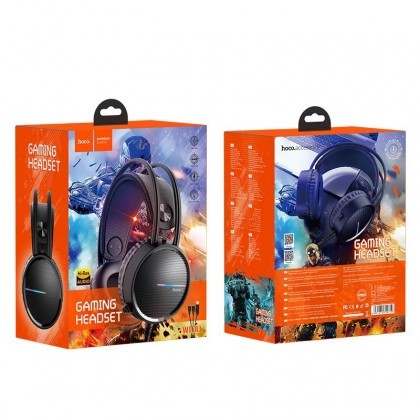 hoco Headhoco phones W100 Touring Gaming Headset Black Color